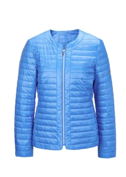 Steppjacke in zart glänzender Qualität