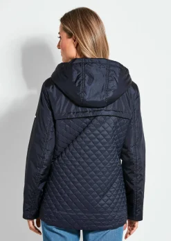 Steppjacke mit Kapuze