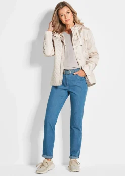 Steppjacke mit Kapuze