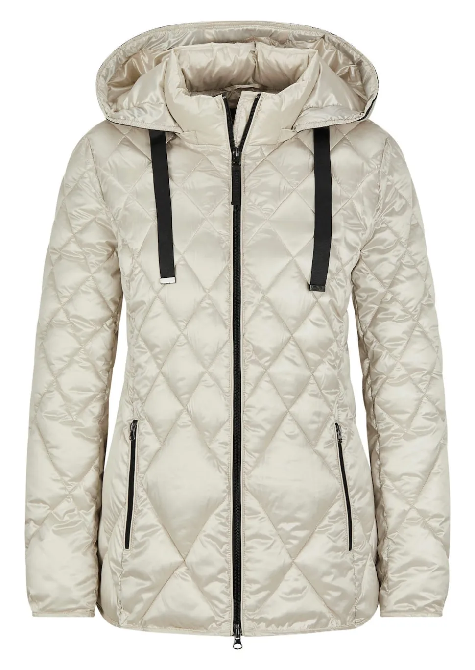 Steppjacke mit Rautenmuster