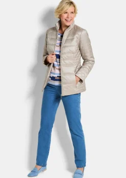 Steppjacke mit Reißverschlusstaschen