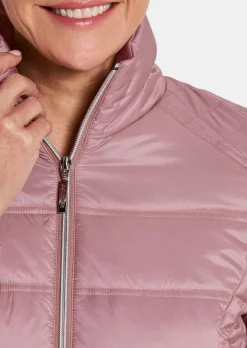 Steppjacke mit Reißverschlusstaschen