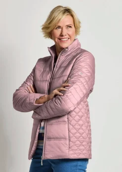 Steppjacke mit Reißverschlusstaschen