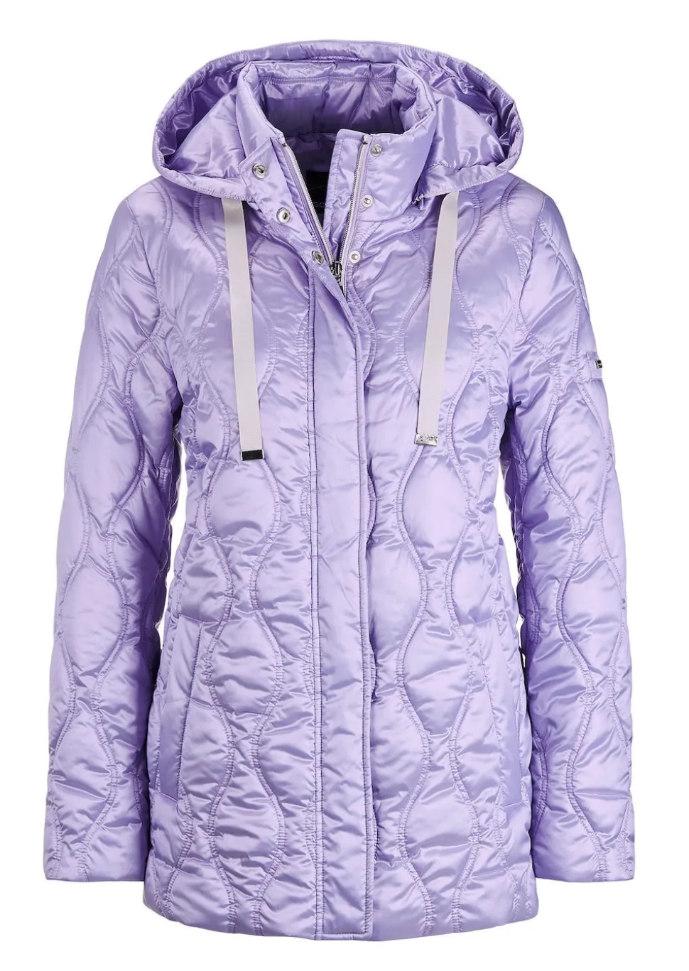 Steppjacke mit Wellenstepp