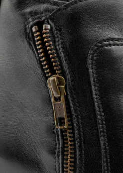 Stiefeletten aus echtem Leder
