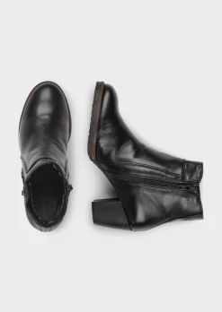 Stiefeletten aus echtem Leder