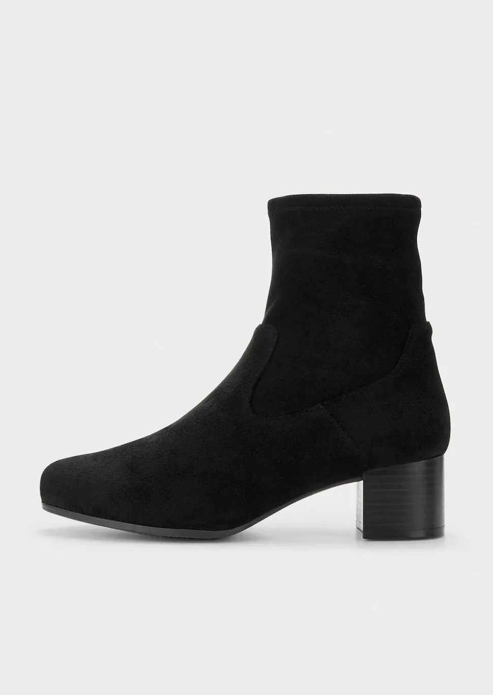 Stiefeletten in Wildleder-Optik