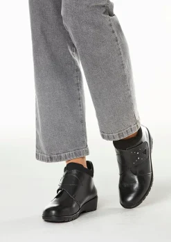 Stiefeletten mit Klettverschluss