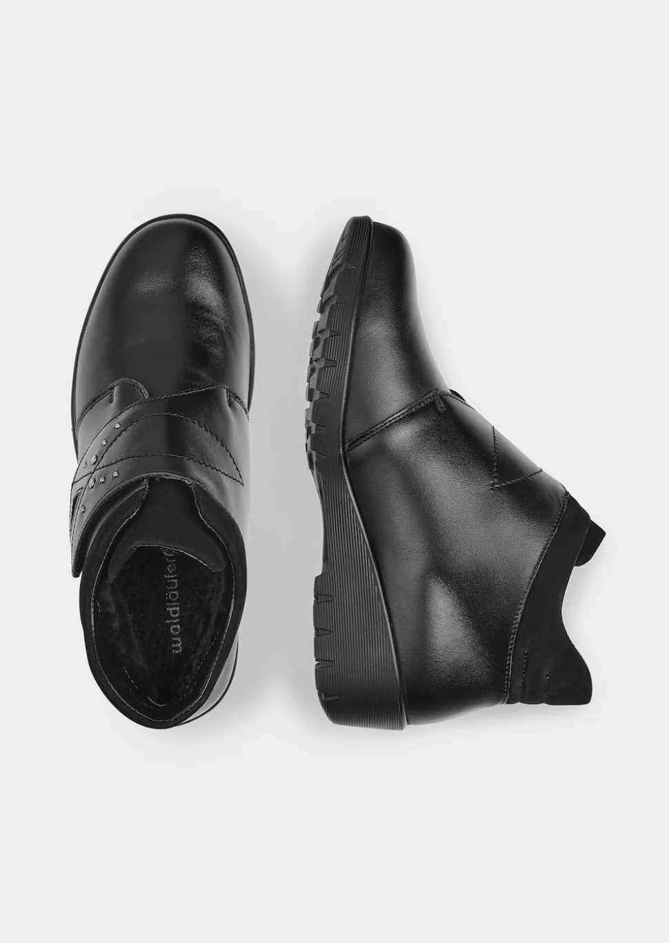 Stiefeletten mit Klettverschluss
