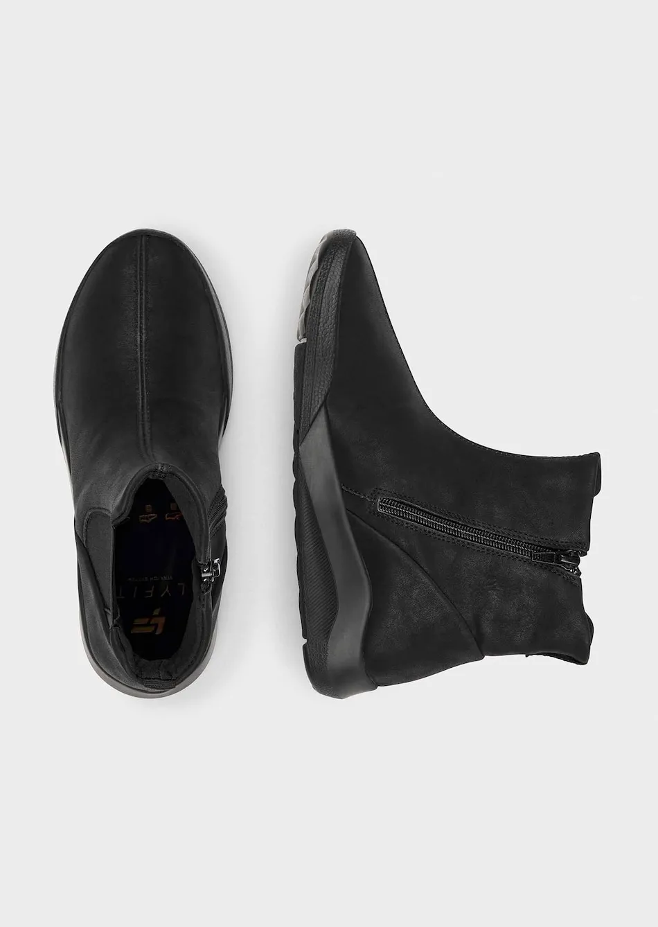 Stiefeletten mit Reißverschluss
