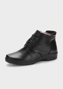 Stiefeletten mit Schnürung und Reißverschluss
