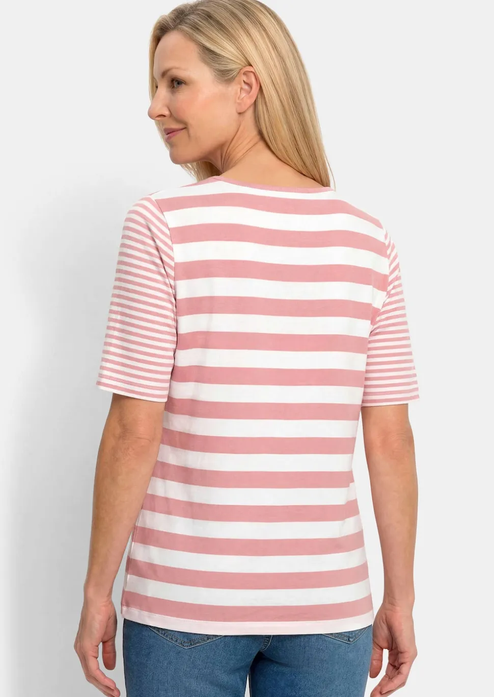 Streifenshirt aus softer Baumwollmischung
