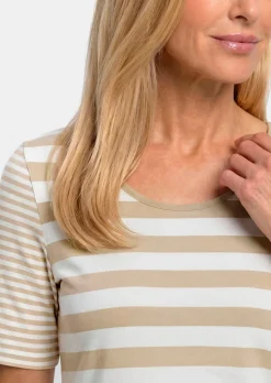 Streifenshirt aus softer Baumwollmischung