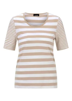 Streifenshirt aus softer Baumwollmischung