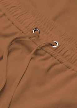Stretch Hose SARA in Veloursleder-Optik