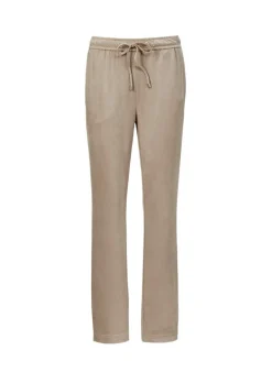 Stretch Hose SARA in Veloursleder-Optik