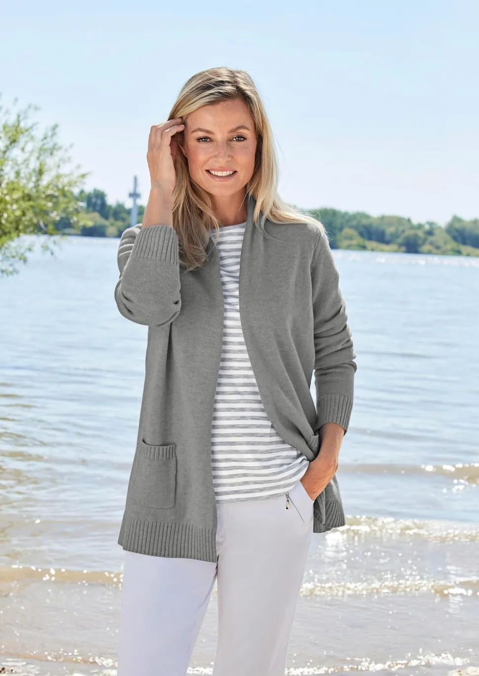Strickjacke aus Merinowolle