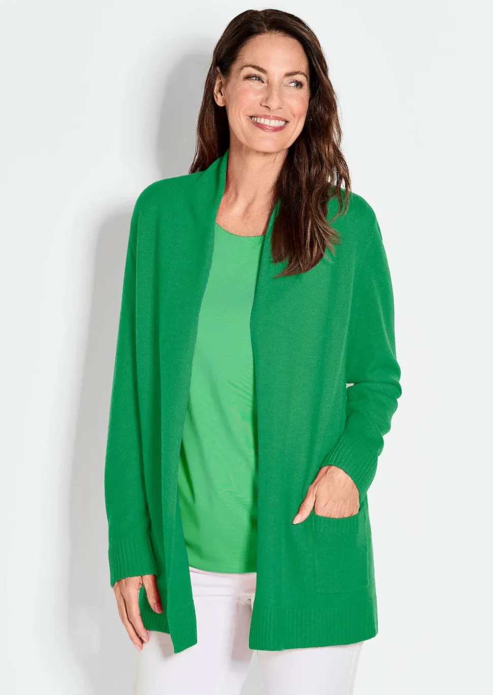 Strickjacke aus Merinowolle