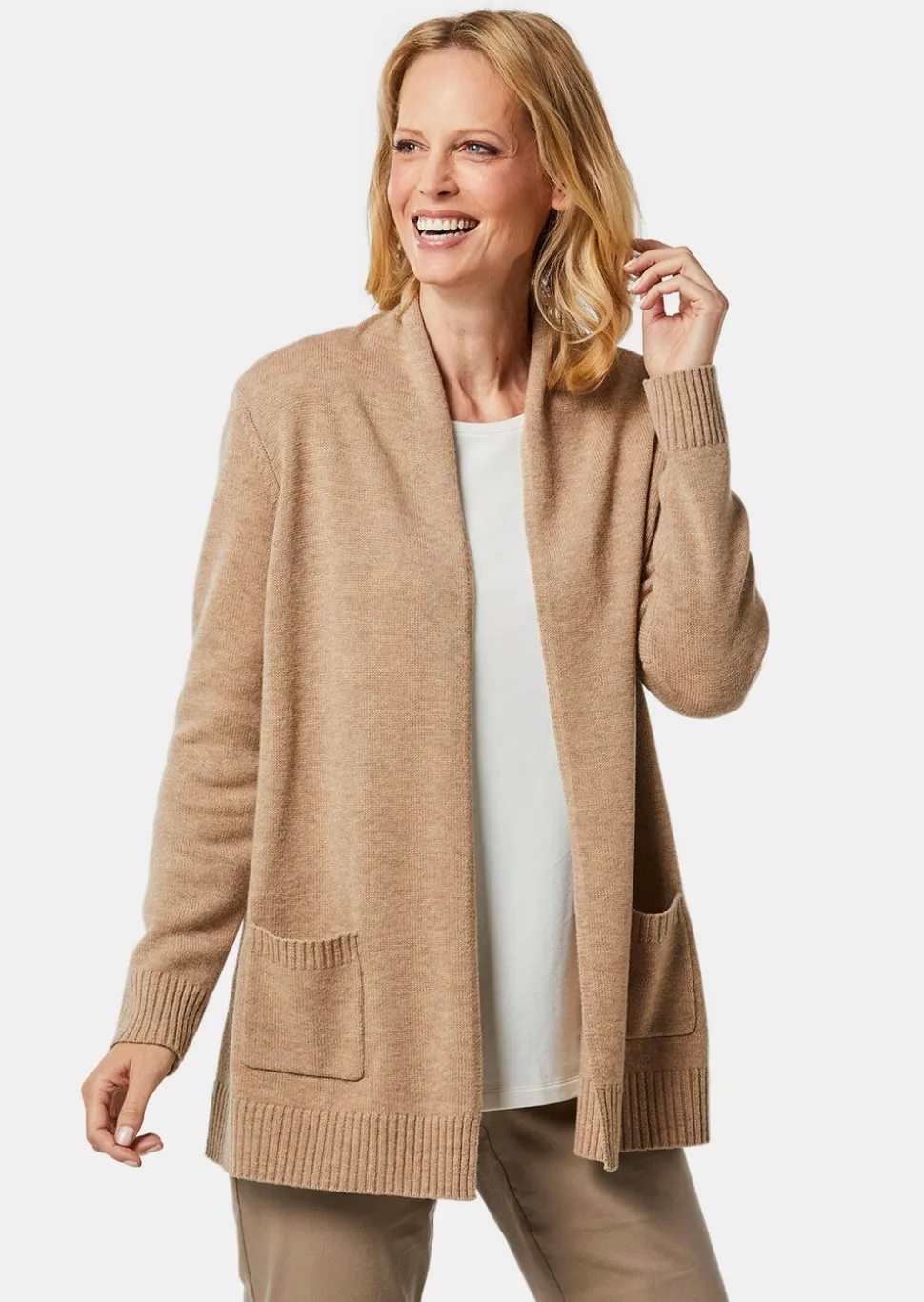 Strickjacke aus Merinowolle