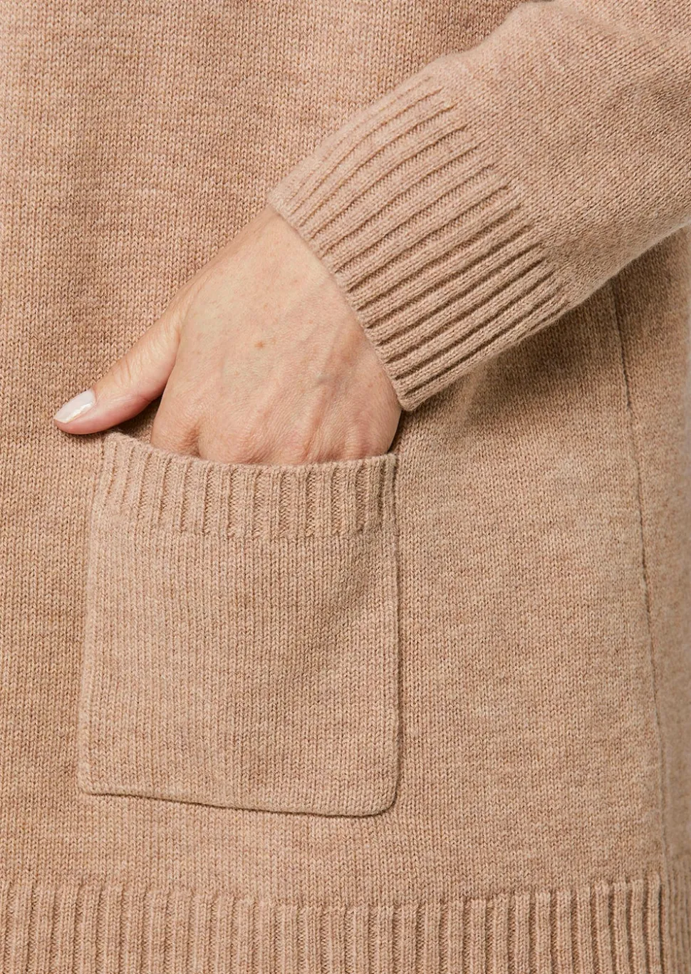 Strickjacke aus Merinowolle