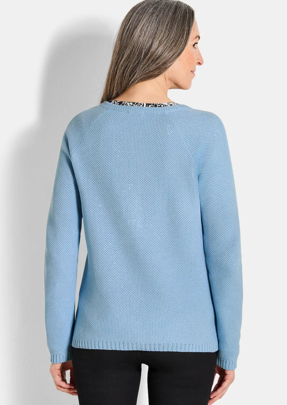 Strickjacke aus reiner Baumwolle