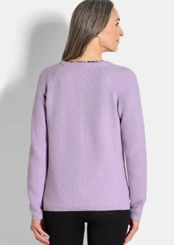 Strickjacke aus reiner Baumwolle