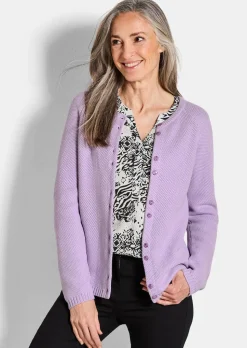 Strickjacke aus reiner Baumwolle