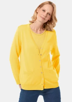 Strickjacke aus reiner Merinowolle