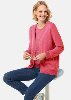 Strickjacke aus reiner Merinowolle