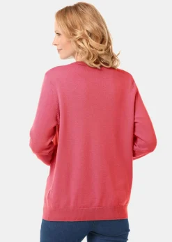 Strickjacke aus reiner Merinowolle