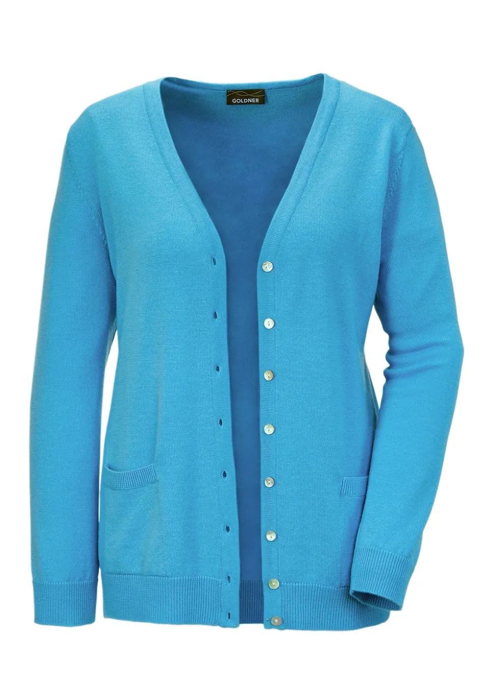 Strickjacke aus reiner Merinowolle
