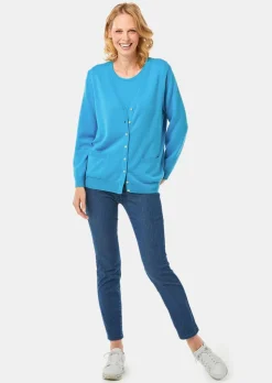 Strickjacke aus reiner Merinowolle