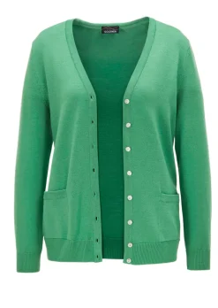 Strickjacke aus reiner Merinowolle