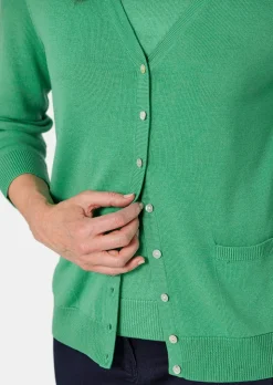 Strickjacke aus reiner Merinowolle