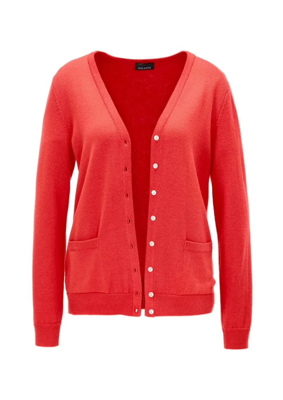 Strickjacke aus reiner Merinowolle