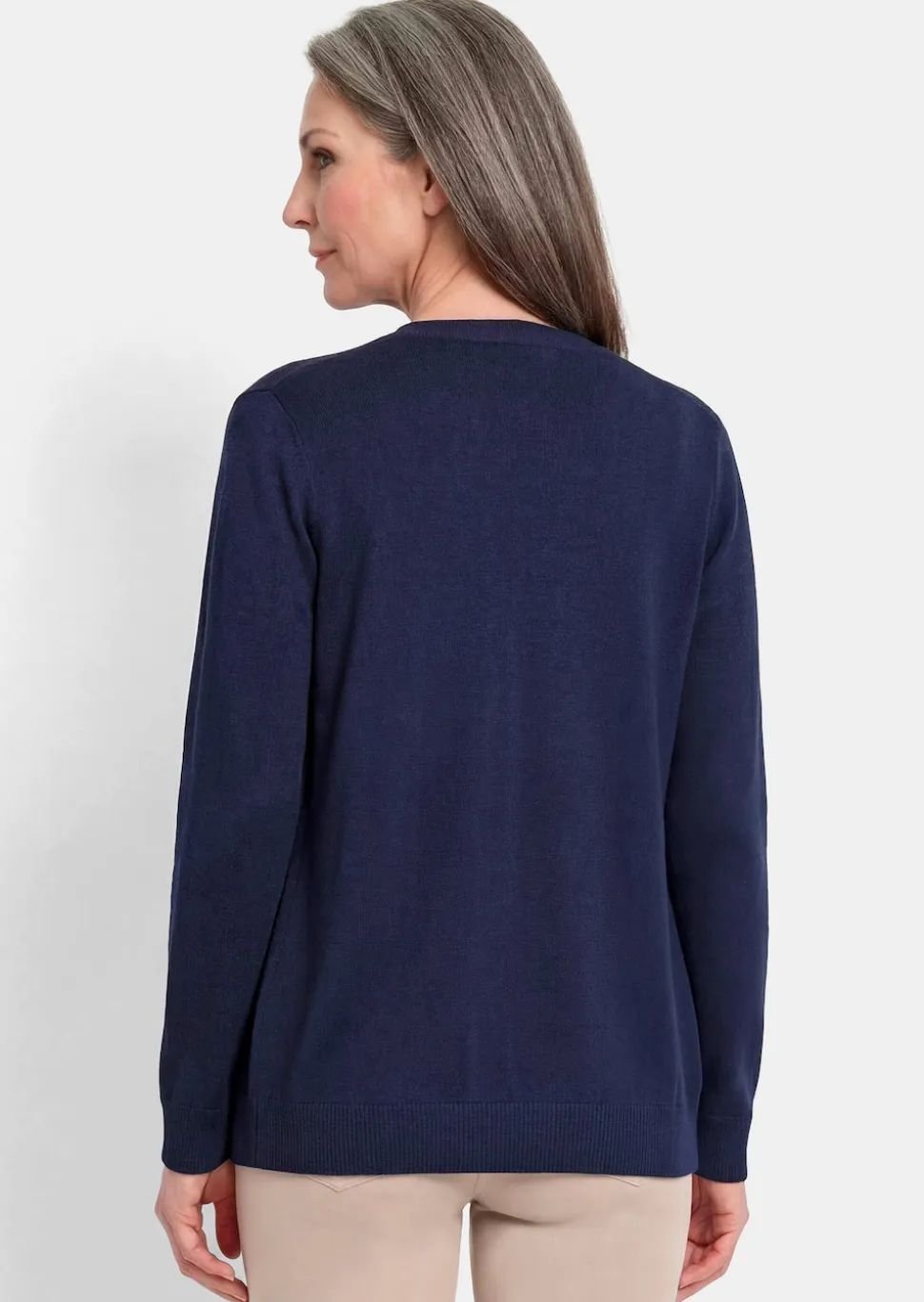 Strickjacke aus reiner Merinowolle