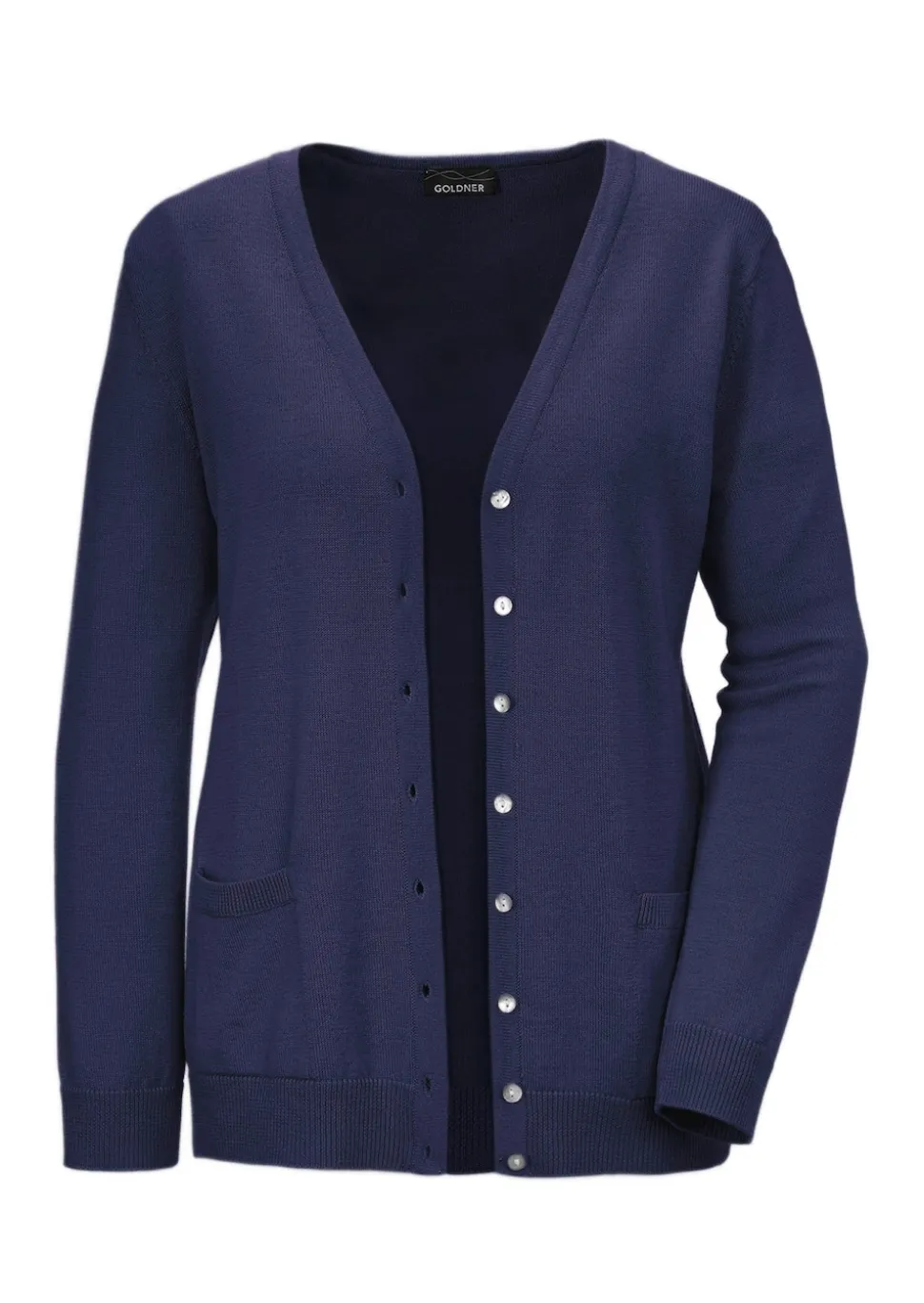 Strickjacke aus reiner Merinowolle