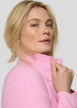Strickjacke im Hemdblusen-Stil