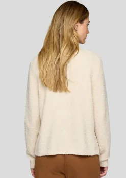 Strickjacke in Bouclé-Optik