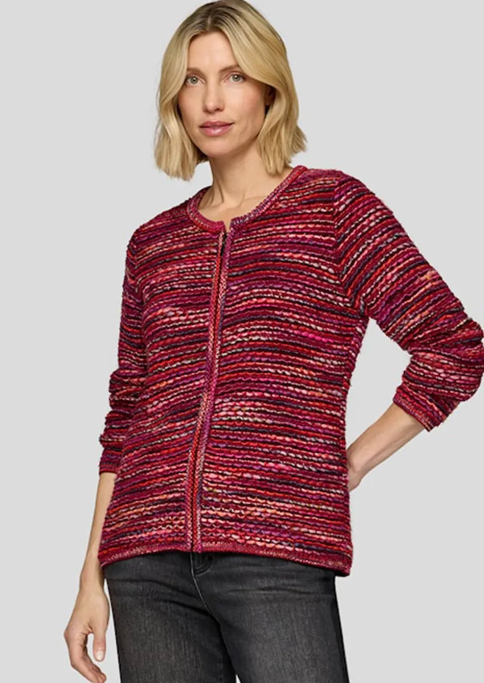 Strickjacke in Multicolor