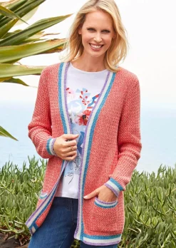 Strickjacke in raffinierter Struktur
