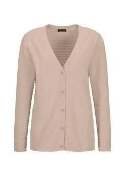 Strickjacke mit Pünktchenmuster