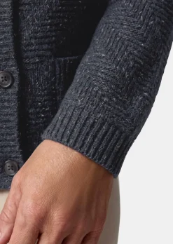 Strickjacke mit Schurwolle