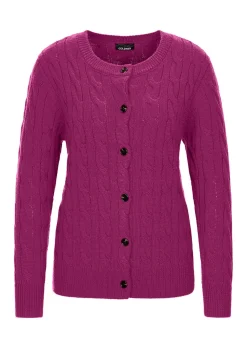 Strickjacke mit Schurwolle