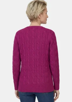 Strickjacke mit Schurwolle