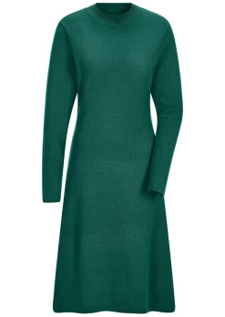 Strickkleid in femininer A-Linie