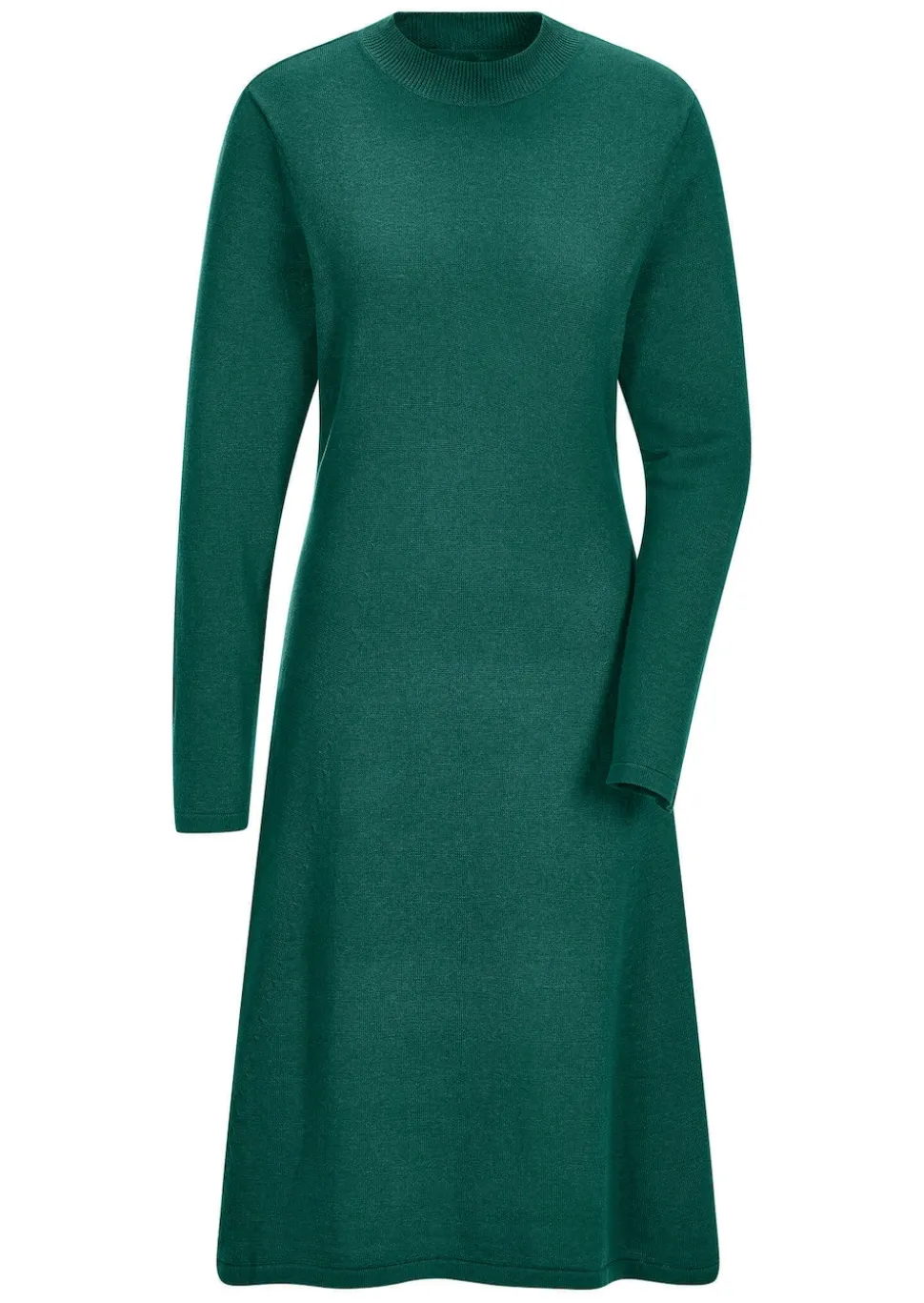 Strickkleid in femininer A-Linie