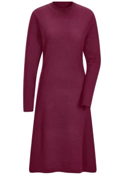 Strickkleid in femininer A-Linie
