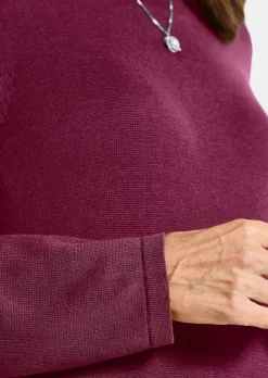 Strickkleid in femininer A-Linie