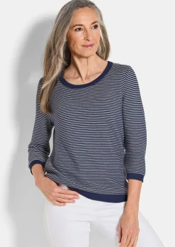 Strickpullover aus Baumwolle